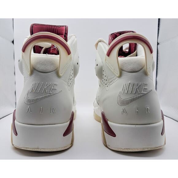 Size 11M | 12.5W - Jordan 6 Retro Maroon (2015) - 384664-116 - Picture 4 of 11